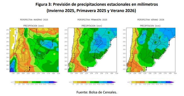 “Un escenario competitivo y atractivo”: el girasol va por otro fuerte aumento de la siembra 3 prevision clima girasol