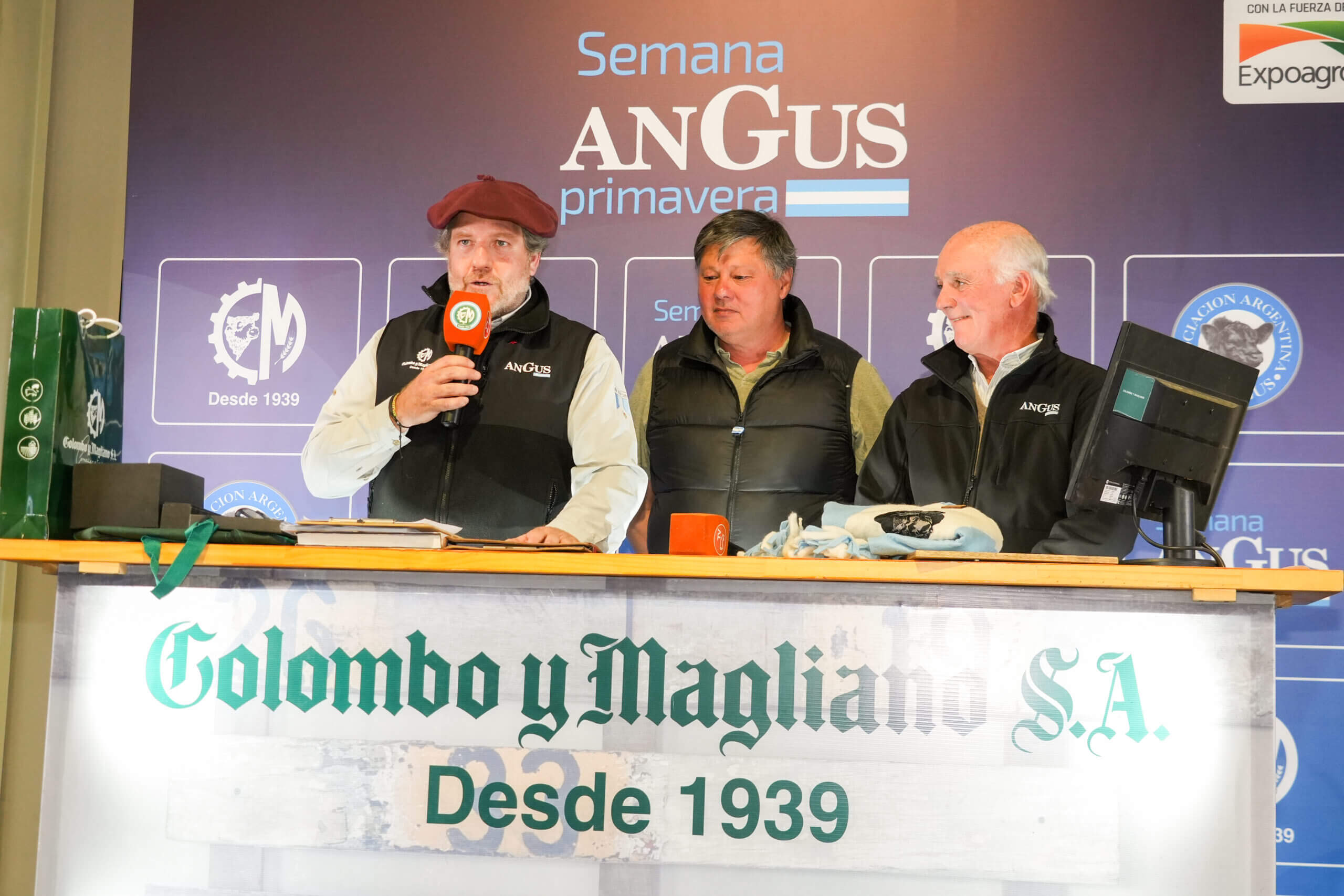 Remates en Cañuelas: en la primavera Angus, siguen floreciendo los altos precios de la hacienda 10 Remate Colombo y Magliano