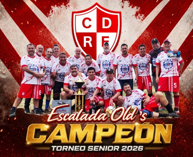 Remedios de Escalada se consagró campeón del torneo mayores de 50 años